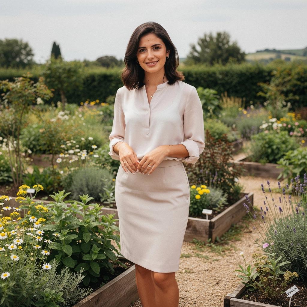 Foglie di tè essiccate sparse su una superficie di marmo, con un cucchiaio di legno.
